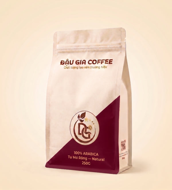 Bao cà phê Arabica Tu Mơ Rông sơ chế Natural — Đậu Gia Coffee