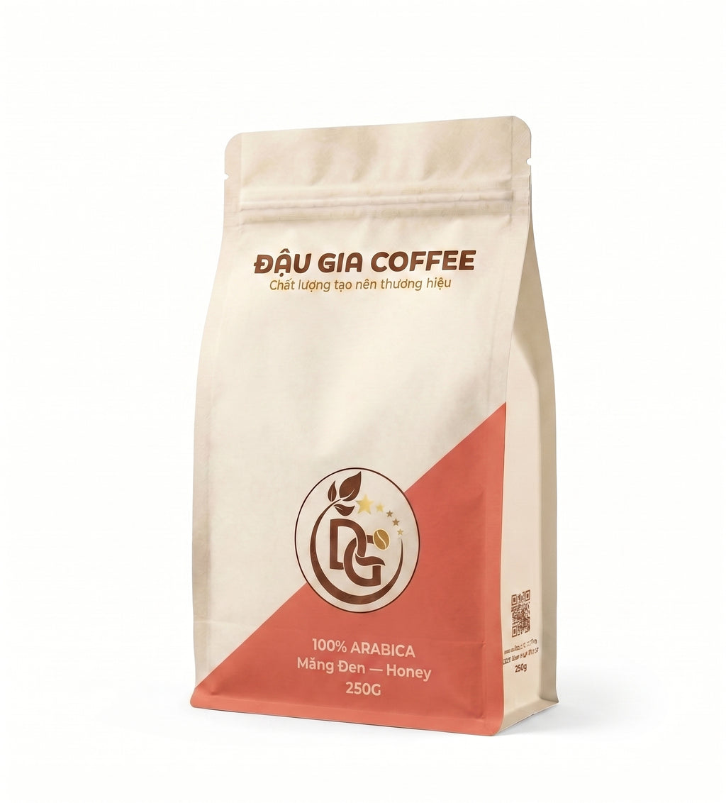 Cà phê Arabica Măng Đen sơ chế Honey - Đậu Gia Coffee - ảnh sản phẩm