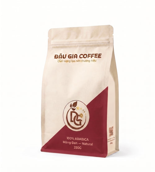 Cà phê Arabica Măng Đen sơ chế Natural - Đậu Gia Coffee - ảnh sản phẩm